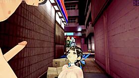 I lick kiana's pussy in honkai impact celebration