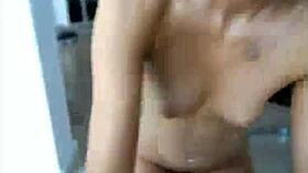 Blonde Girlfriend Deepthroats Monster Cock!