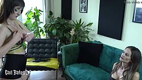 Hey, watch Valentina Cruz show Gail Bates how to eat pussy and take a hard pounding in mff fun!