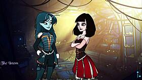 once upon a porn time, the memories of melisandre in this anime hentai adventure