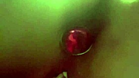 Solo Panty Stuffing Leads To Intense Orgasm