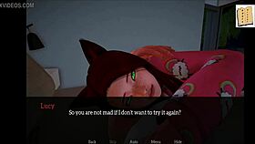 I explore my new family in this erotic episode 71