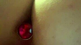 Solo Panty Stuffing Leads To Intense Orgasm