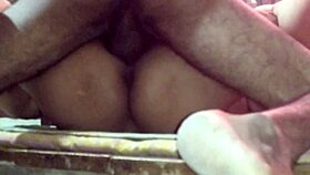 Young Desi Indian Girl 18 in Bedroom with Couple