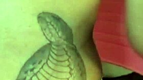 Teen moans like a bitch during muff diving and licking