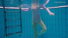 I spotted Liza Bubarek as a hot underwater mermaid