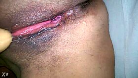 I putted the dildo in my very wet pussy