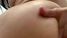 wow, this horny italian babe in oil does anal and deep throat in pov 😍