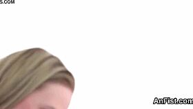 slutty lesbian hotties fist fucking tight pussies and assholes, causing gaping and farting