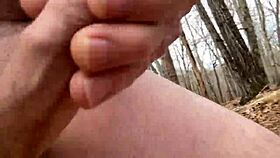 Cold hard walk in the outdoors