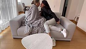 hey, wanna cure my stepsister's flu by dirtying stepmom's sofa with sex?