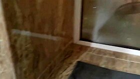 fucked a student after a party with cumshot and big tits