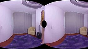 What's the executive's secret in this virtual reality porn? she asked, revealing the hidden desires