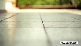 Awesome Eve Plays with Her Body on Xczech Com.