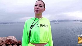 Hey, this French blonde queen at 20 wants to realize her fantasy with big tits and group fun 😏💋