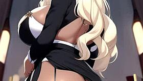 נזירה כוהנת חמה באמנות AI מפורטת מדהימה