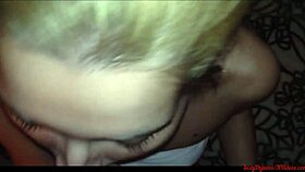 homemade compilation features cumshots from all angles into mouth