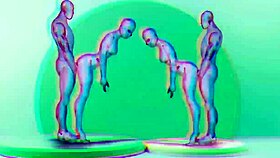 anime twins fucking girls in hentai cartoon