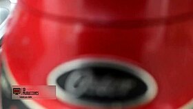 I'm so horny, I seduce the technician to fuck me hard.