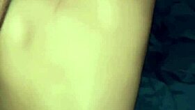 Young babe fingers her ass and masturbates!