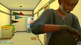 Is Miko Ojo cowgirling her neighbor in Sims 4?