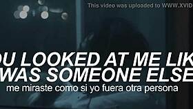 Joji performs slow dancing in the dark with Spanish subtitles