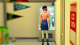 Is Miko Ojo cowgirling her neighbor in Sims 4?