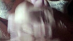 brittny enjoys some playful self-sucking time