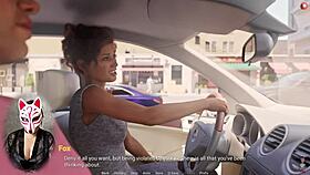 Jack Off In Public While Driving!