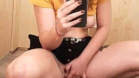 Intense Emotions While Jerking Off In The Changing Room