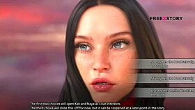 Atlas has threesome sex with leyala kali and naya in the seven realms