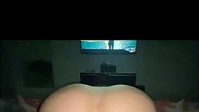 Innocent wife takes anal creampie