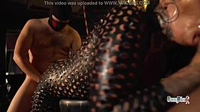 Tourist milf gets creampie gangbang in Amsterdam