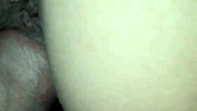 Amateur couple fucks in public parking, pussy exposed outdoors