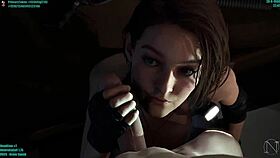 jill valentine's interrogation in resident evil parody 😎