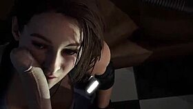 jill valentine's interrogation in resident evil parody 😎