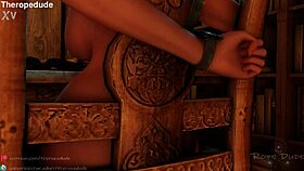 triss the rope dude awakens with self bondage masturbation