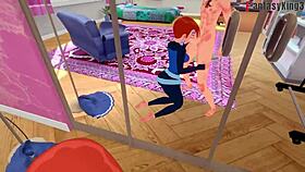 gwen tennyson having sex in front of the mirror full pov preview ben 10 full vid and full pov on sheer or ptrn fantasyking3