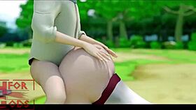 I got a big ass creampie in this 3D hentai anime