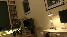 Cute Redhead Lya Ignores Handjob Backstage Despite Tight Pussy