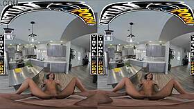 Ebony Student Mila Mars Earns Grade with Quickie