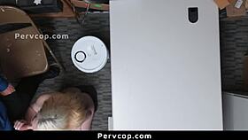 omg joseline kelly got drilled in front of stepdad for stealing... wild pervcop action! 😱