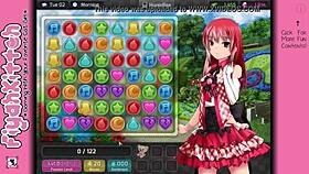 Exploring the female character in HuniePop walkthrough