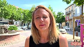 French MILF Julie seeks pleasure in this naughty quest