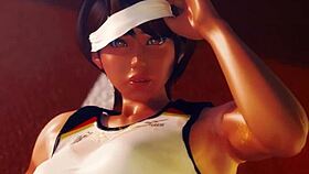 Rena Senpai And My Baton!