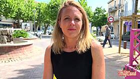 French MILF Julie seeks pleasure in this naughty quest