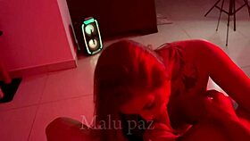 I sucked Santa's candy cane and sat on his lap until he gives me milk.