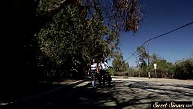 Want to watch this petite teen 18+ in a glamourous fucking and fingering scene?