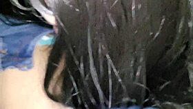 Unprotected public sex in car with blowjob!