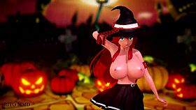 Happy Halloween MMD R18 by Shidoyasha